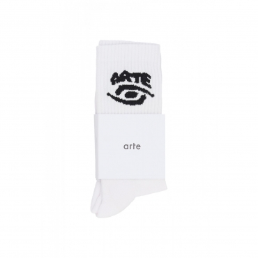 calza media uomo eye socks WHITE