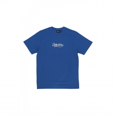 maglietta uomo logo tee BLUE