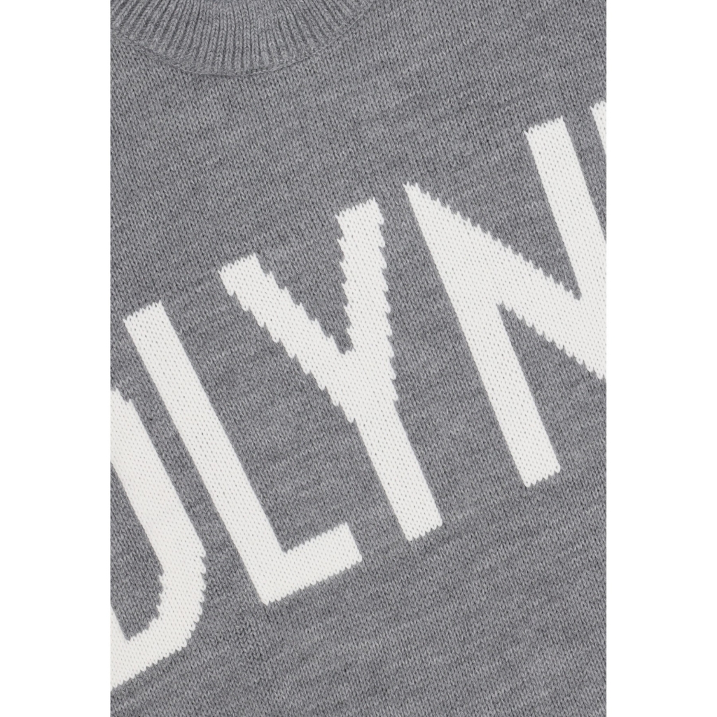 maglione uomo sweater logo GREY