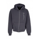felpa cappuccio zip uomo regi zip hoodie TEAL