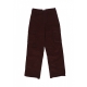 pantalone lungo uomo corduroy cargo pants BORDEAUX