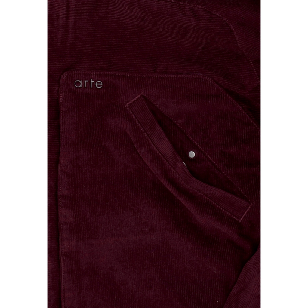 giubbotto uomo corduroy technical jacket BORDEAUX