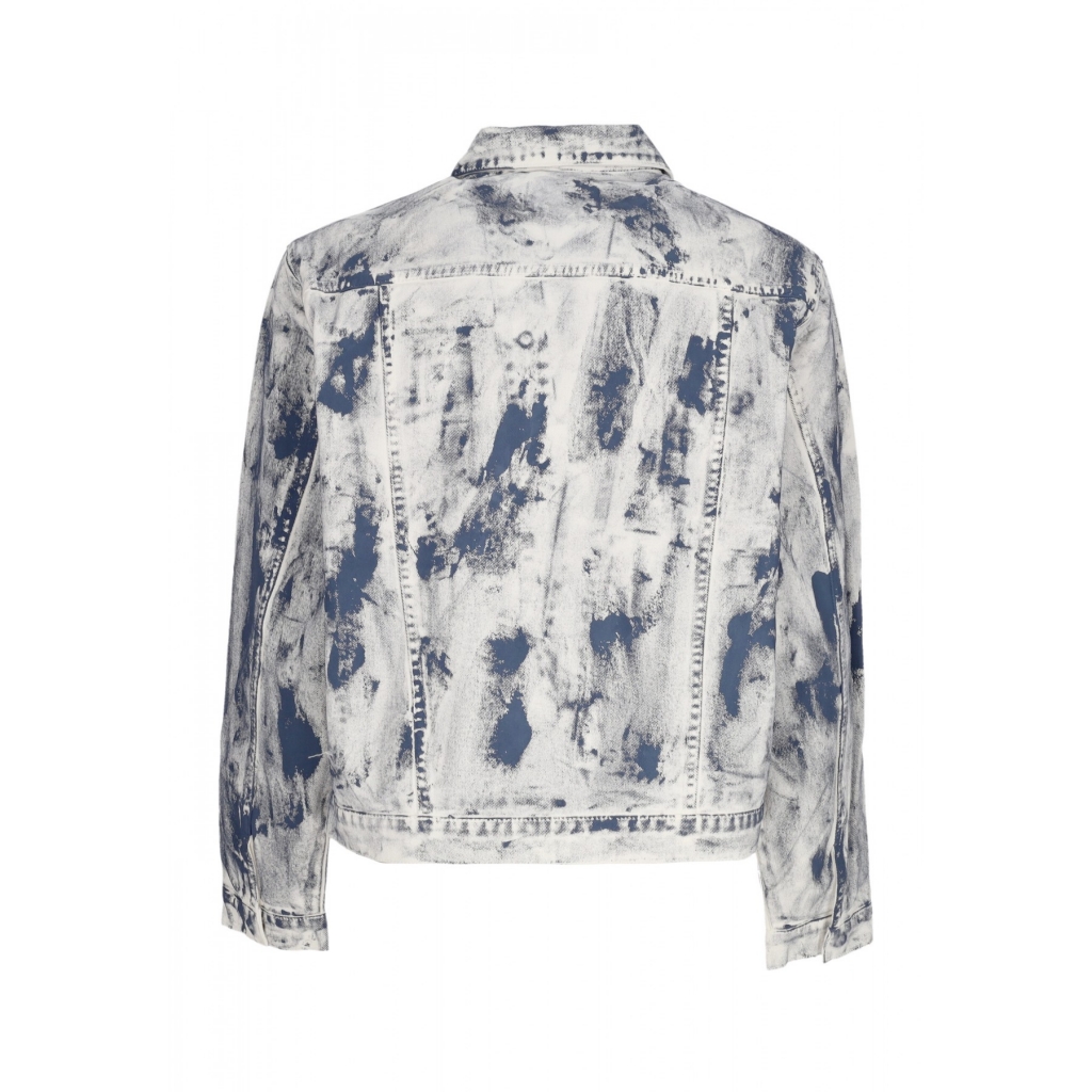 giubbotto uomo paint jacket WHITE