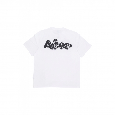 maglietta uomo block print t-shirt WHITE