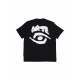 maglietta uomo eye print tee BLACK
