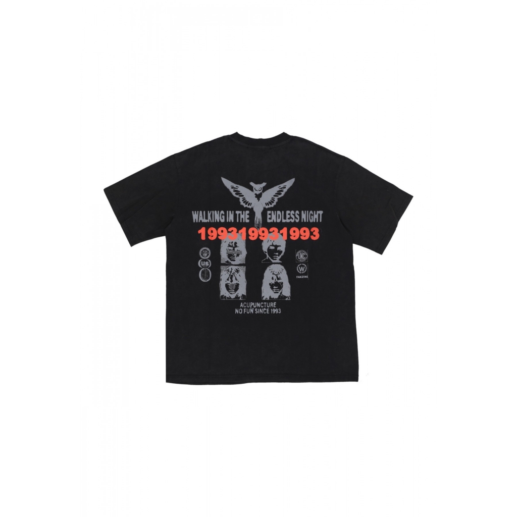 maglietta uomo endless tee WASHED BLACK