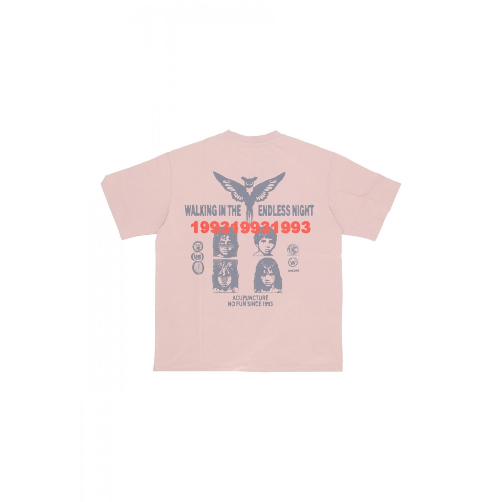 maglietta uomo endless tee PINK GREY