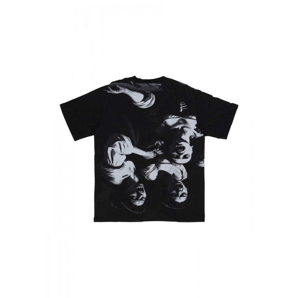 maglietta uomo deaf tee BLACK