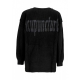 maglione uomo punker sweater WASHED BLACK