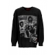 maglione uomo punker sweater WASHED BLACK