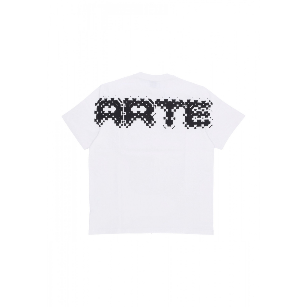 maglietta uomo pixel back tee WHITE