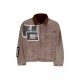 giubbotto uomo punker jacket COFFEE QUARTZ
