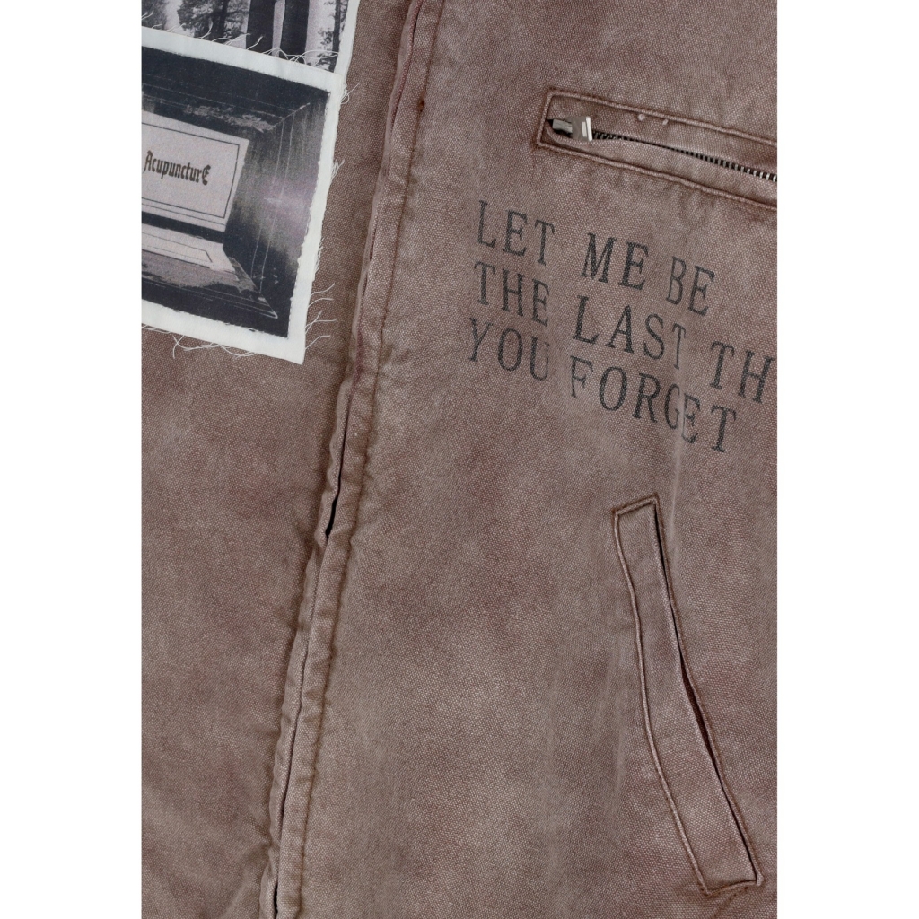 giubbotto uomo punker jacket COFFEE QUARTZ