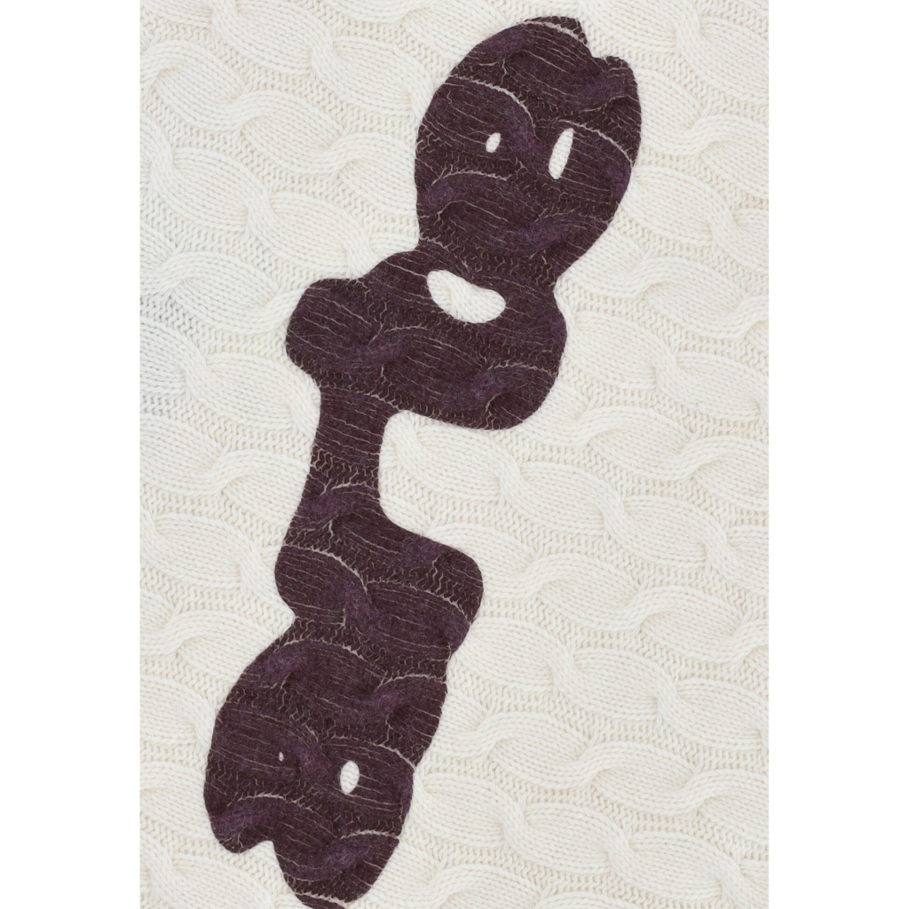 maglione uomo logo knit sweater CREAM