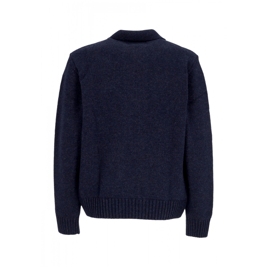 cardigan uomo logo cardigan BLUE/WHITE