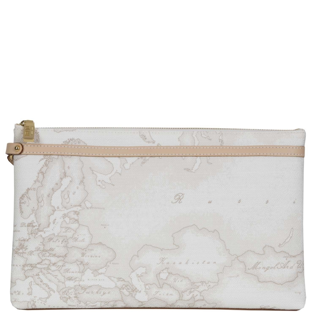 Alviero Martini pochette Geo White Alviero Martini pochette Geo White