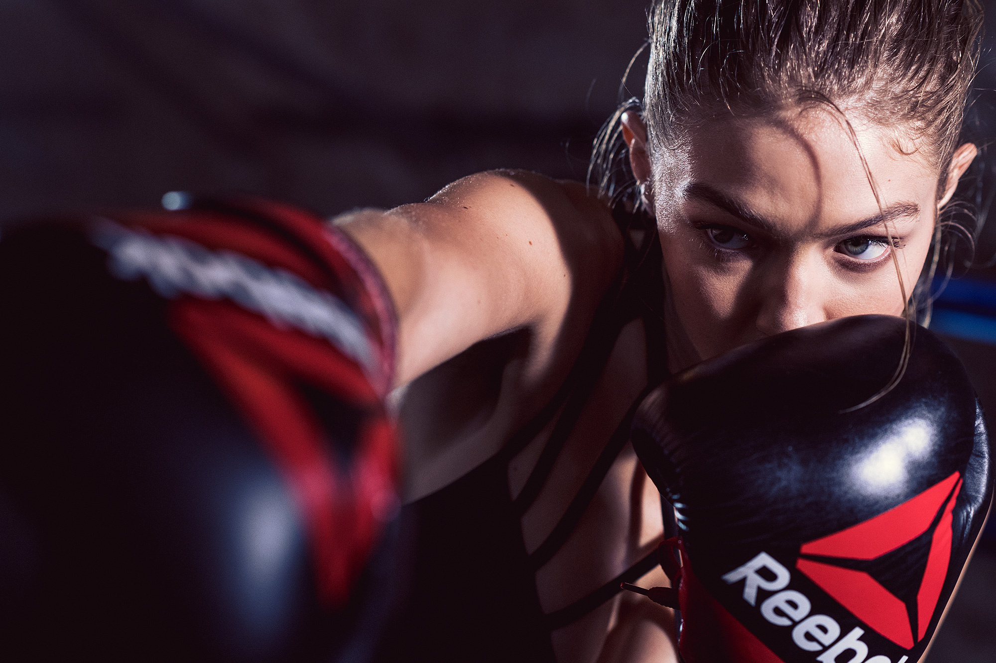 Nuova campagna pubblicitaria di Reebok, con Gigi Hadid 